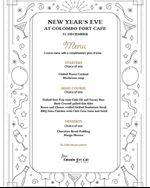 New Year with Our Delectable Menu at Colombo Fort Cafe