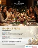 Dine in style this December with exclusive bank offers at Kingsbury