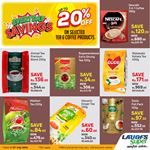 Up to 20% Off on selected Tea & Coffee Products at LAUGFS Supermarket