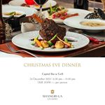 Christmas Eve Dinner at Shangri-La Hotel