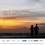 Credit card offers for resident at The Palms