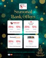 Seasonal bank Offers at Spring & Summer outlets