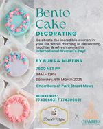 Celebrate International Women’s Day with Creativity & Cake at Chambers at Park Street Mews