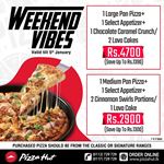 WEEKEND VIBES from Pizza Hut at Pizza Hut