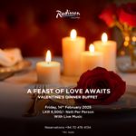 Valentine's Dinner Buffet at Radisson Hotel Colombo