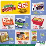 Up to 25% Off on selected Chilled & Frozen Products at LAUGFS Supermarket