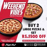 WEEKEND VIBES from Pizza Hut!😍