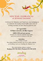 New year celebrations at Jetwing Lagoon