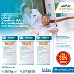 Up to 35% discounts on health screening packages for Combank Udara accountholders at Hemas Hospitals