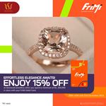 Get 15% OFF when you spend over Rs. 200,000 at the Stonewell Jewellery store with your FriMi Debit Card