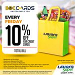 10% Off for BOC Credit Cards at LAUGFS Supermarket