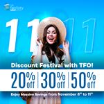 Get Set for the 11:11 Discount Festival at The Factory Outlet