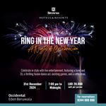 Ring in the New year a Night of celebration at Occidental Eden Beruwala