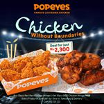 Buy 10pcs of Peri Peri Chicken wings and Get 10pcs of Juicy BBQ Chicken Wings absolutely FREE at Popeyes Sri Lanka
