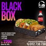 Black Friday, black box at TACO BELL Sri Lanka