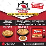 Lunch Time Deals at Pizza Hut