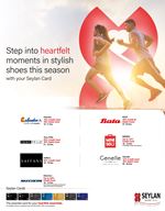 Enjoy up to 30% off on your shoes and accessories purchases with Seylan Cards