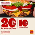 Exclusive Offer for NDB Bank Card Holders at Burger King