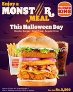 Enjoy a Monster meal this Halloween with Burger King!