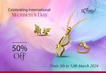 Celebrating International Women's Day with Unique, Brilliant and Beautiful Diamond Jewellr - 50% Saving at Fior Drissage Jewellers Ltd