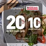 Exclusive Offer for NDB Bank Card Holders at Delifrance