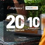 Exclusive Offer for Sampath Bank Credit Card & Debit Card Holders at Delifrance