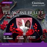 Breakfast Buffet with Santa at Cinnamon Grand