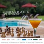 Credit Card offers for residents at Sigiriya Village