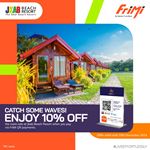 Get 10% OFF the room rate at Jkab Beach Resort when you pay via FriMi QR payments