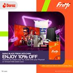 Black Friday deals at Daraz.lk with your Physical or Virtual FriMi Debit Card