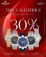 Flat 30% OFF on Daniel Klein Watches this Valentines at Wimaladharma & Sons