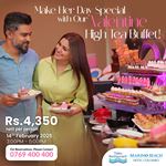 Valentine's High Tea Buffet at Marino Beach Colombo