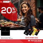Get 20% Off at The Warehouse Colombo with Pan Asia Bank Credit Cards
