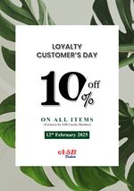 10% off on All Items Exclusive for ASB Fashion Loyalty Members