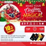 0% off your total bill at Cargills Food City with Pan Asia Bank Credit cards