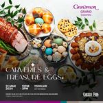 Indulge in a special carvery buffet with a delightful easter egg hunt for the kids at Cinnamon Grand