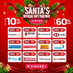 Santa’s Official Gift Partner – 12 Deals for Christmas at Singer