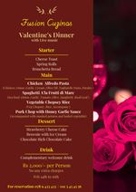 Valentine's Dinner at Fusion Cuzinos Restaurant 