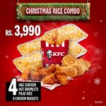 Christmas Rice Combo at KFC Sri Lanka