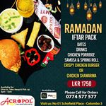 Ramadan Special Ifthar Pack at Acropol Restaurant