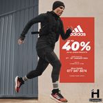 Save up to 40% on every Adidas item at Hameedia