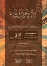 New Year's Eve Gala Dinner at Jetwing Blue