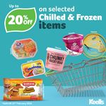 Get up to 20% off on selected Chilled & Frozen Items at Keells