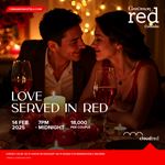 Celebrate love with an unforgettable 5 course menu at Cinnamon Red