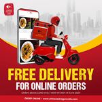 Enjoy FREE Delivery on all online orders at Chinese Dragon Cafe
