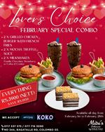 Special Lovers Choice Combo at Mitsis Delicacies