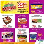 Up to 25% off on selected Frozen Chilled Products at LAUGFS Supermarket