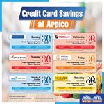 Enjoy up to 30% savings on fresh produce & total bills with selected credit cards at Arpico this week