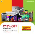 Up to 17.5% OFF Sitewide with Peoples Bank Credit Cards at Wasi.lk
