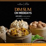 Enjoy a delicious Dim Sum lunch on Weekdays at Colombo’s premier Chinese restaurant!